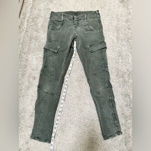 J brand houlihan cargo vintage olive